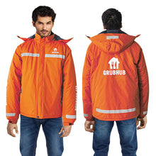 Load image into Gallery viewer, Grubhub Insulated Fleece Lined Winter Jacket 38095740436643
