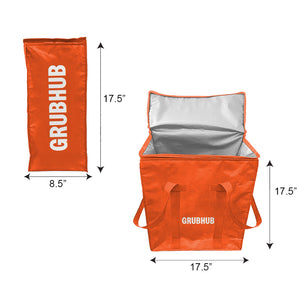Grubhub Starter Bag (Size: 17.5 X 17.5 X 8.5)