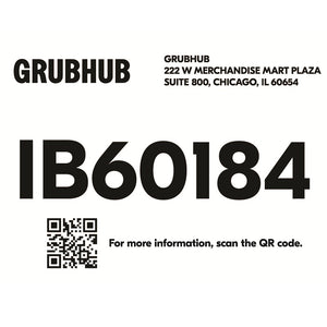 Letrero de conductor descargable con código QR