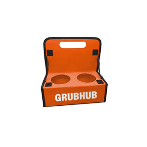 Grubhub Reusable 4 Cup Carrier (New Logo)