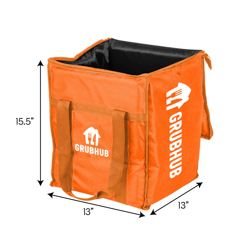 The Home Depot 7.25 in. Orange Reusable Shopping Bag HDRUBAG-TH - The Home  Depot