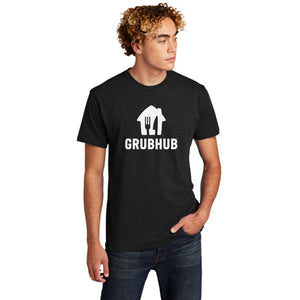 Camiseta de logo grande Grubhub unisex