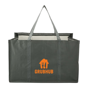 Grubhub Recycled Woven Utility Tote