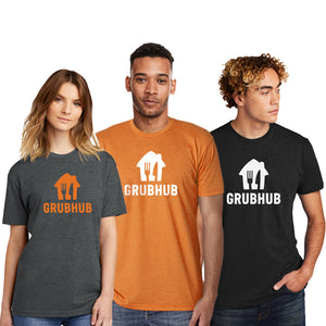Grubhub Unisex Large Logo T-Shirt